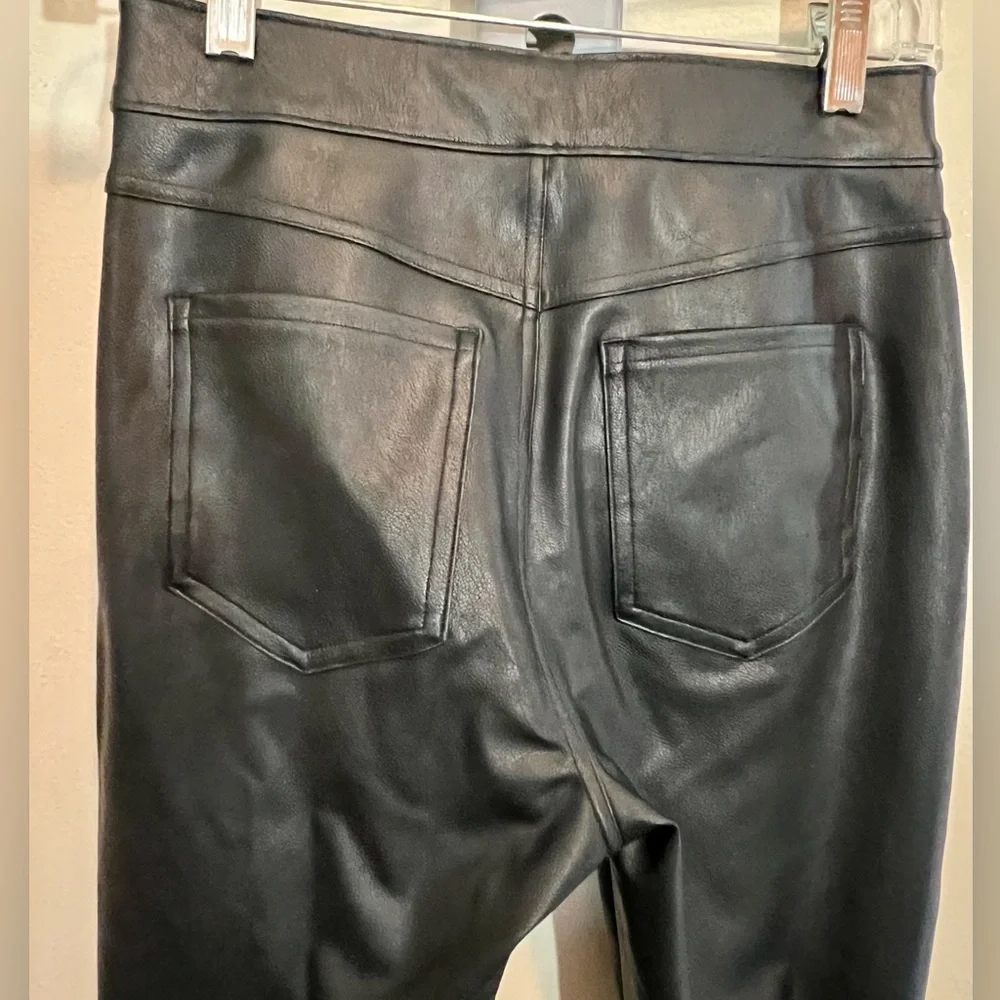 SPANX Leather-Like Ankle Skinny Pant, XS Petite - Picture 9 of 10